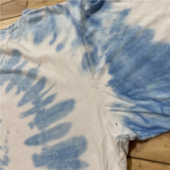 Vtg 2000 LOONEY TUNES Tazmanian Devil Wild Heart Taz Shirt Womens 26W/28W TieDye - Picture 16 of 16